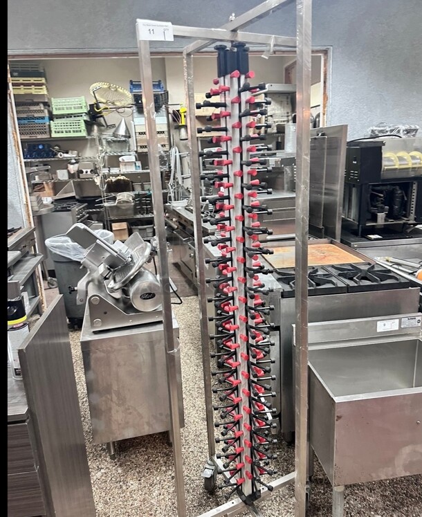 Plate Mate PM84-120 Mobile Plate Rack Holds 84 Plates - Image 2 of 8