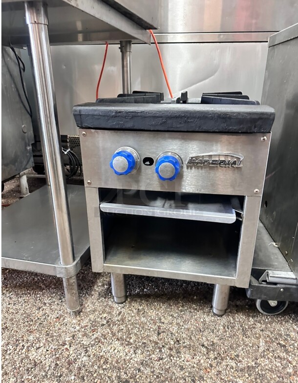 Fully Refurbished Imperial ISPA-18 1 Burner Stock Pot Range Gas Tested and Working - Image 1 of 8