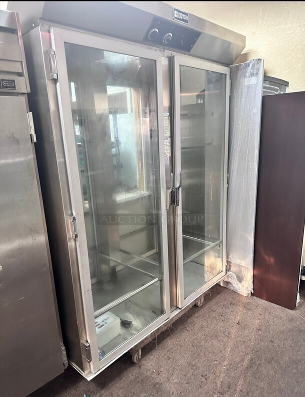 Late Model Doyon E236R Roll-In Proofer For 2 Single Racks, 2 Glass Sections 220 Volt - Image 3 of 9