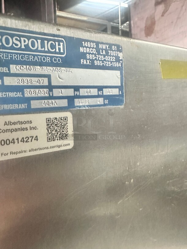 Alto-Shaam QC-40 44" Quickchiller Reach In Commercial Blast Chiller - 240 lb. 220 Volt 1 Phase Working - Image 4 of 9