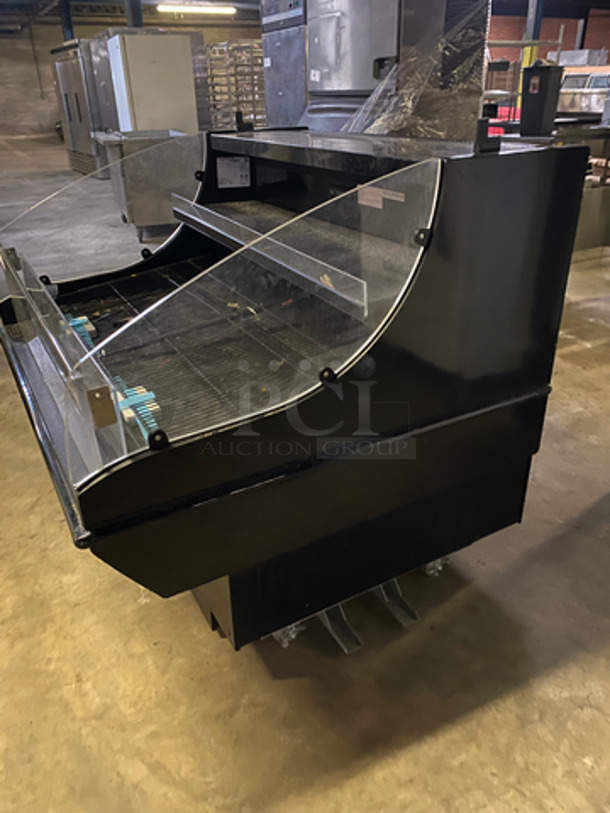 NEVER USED! Hussman Commercial Refrigerated Open Grab-N-Go Merchandiser! With Shelf And Poly Coated Racks! Model: Q2SSM4S SN: MY17L066930 120/208/240V 60HZ 1 Phase - Image 2 of 8