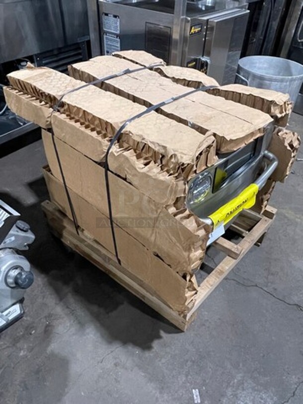 NEW! NEVER USED! ON THE CRATE! LATE MODEL! 2021 Turbo Chef Commercial Countertop Rapid Cook Oven! Model: ENCORE2 SN: ENC3TD81213 208/240V 60HZ 1 Phase - Image 2 of 8