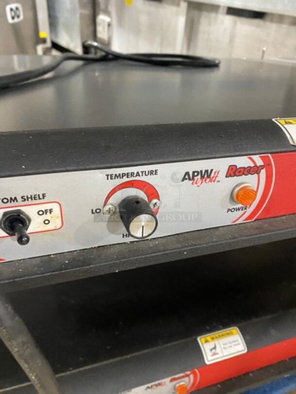WOW! APW Wyott Commercial Countertop Heated Shelf Merchandiser! On Legs! Model: DMXD42S SN: 380821208002 120V 60HZ 1 Phase - Image 6 of 7