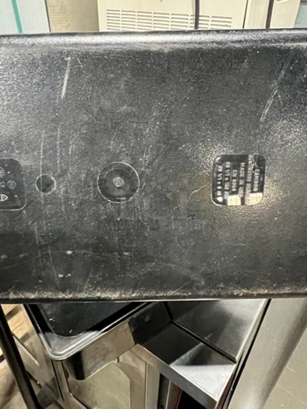 Cambro Black Poly 1/1x6" Food Containers! 2x Your Bid! - Image 4 of 6