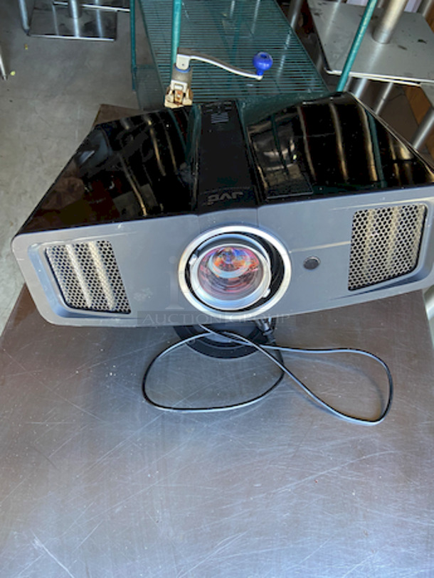 DO NOT PASS THIS BY!! JVC DLA-RS1 Reference Series 1080p 3-Chip D-ILA HD Projector HDMI.
110 V – 240 V AC, 50/60 Hz
18" x 17-9/16 x 7-1/4"  - Image 2 of 9
