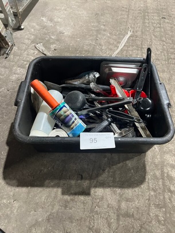 ALL ONE MONEY! MISCELLANEOUS! Assorted Serving Spoon, Tongs And More! - Image 1 of 4