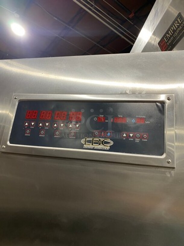 NICE! LBC Commercial Electric Powered Single Door Roll In Rack Proofer/ Warmer Holder/ Hot Food Storage! Solid Stainless Steel! Model: LRP1 SN: S55975 208/240V 60HZ 1/3 Phase - Image 7 of 9