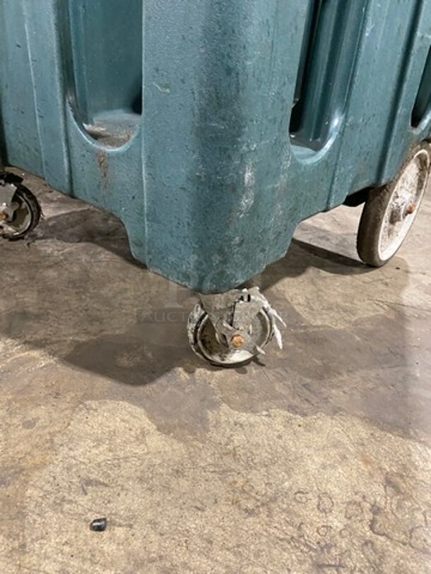 Cambro Poly Dish Transport Cart! On Casters! - Image 7 of 7