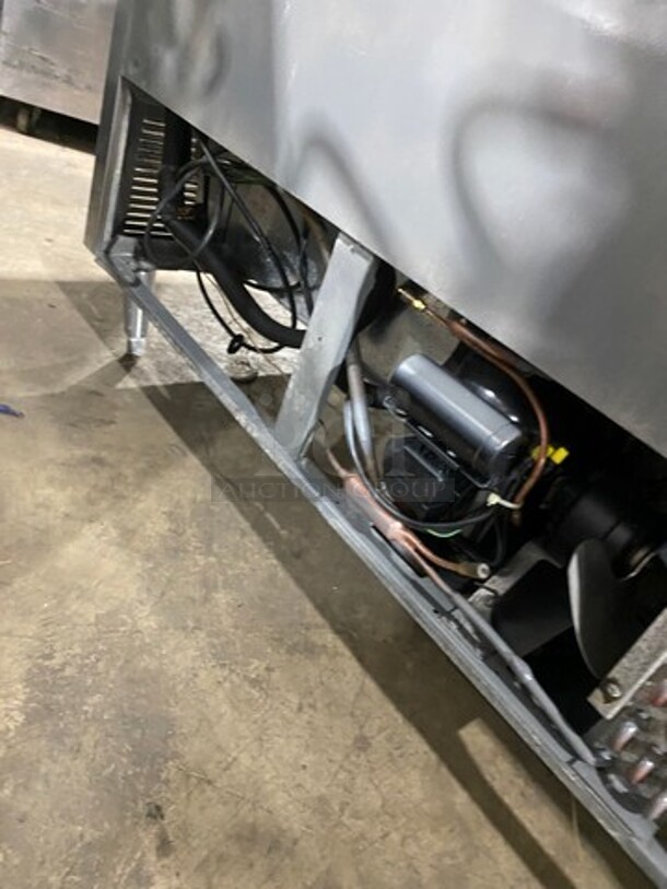 True Commercial Refrigerated Sandwich Prep Table! With 2 Door Underneath Storage Space! All Stainless Steel! On Legs! Model: TSSU6012 SN: 13478439 115V 60HZ 1 Phase - Image 9 of 9