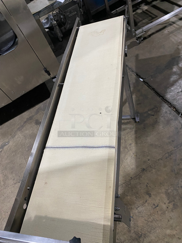 Nielsen Commercial Pass-Through Chocolate Glazing Machine! Stainless Steel Body! On Casters! - Image 6 of 10