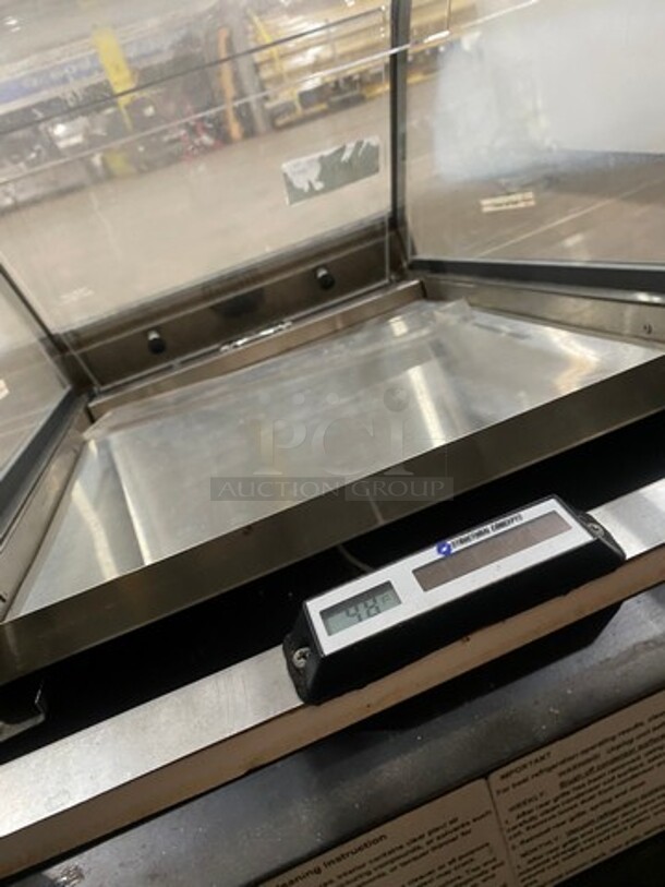 Structural Concepts Commercial Countertop Refrigerated Display Cabinet! Stainless Steel Body! Model: DD17R SN: M52816HZ073635 120V 60HZ 1 Phase - Image 5 of 8