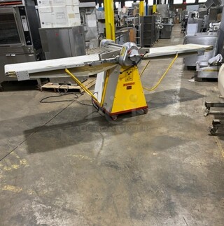 Seewer Rondo Metal Commercial Floor Style Reversible Dough Sheeter! MODEL SSO64C SN: A6019004
