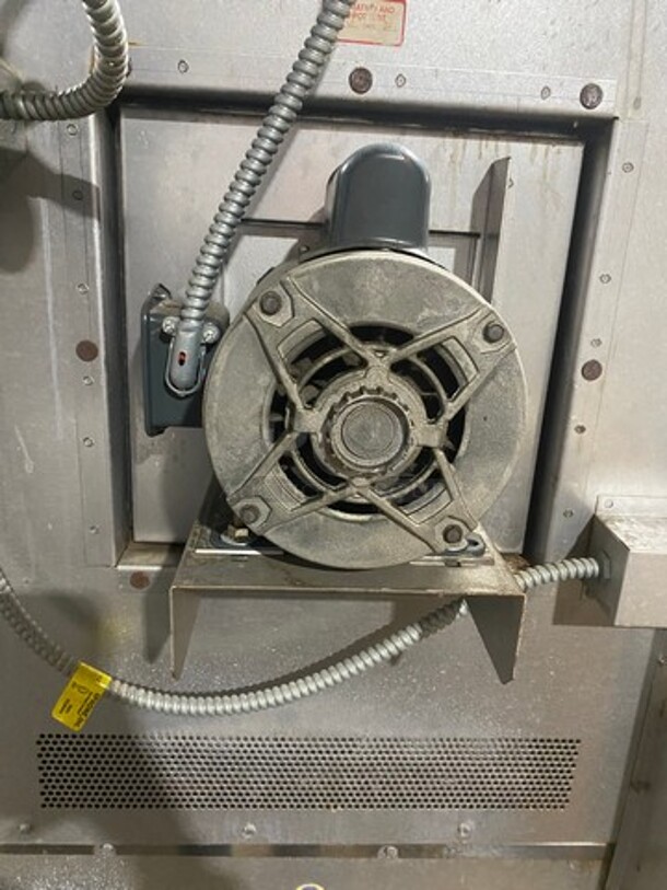 Vulcan Commercial Natural Gas Powered Double Deck Convection Oven! With View Through Doors! Metal Oven Racks! All Stainless Steel! On Legs! 2x Your Bid Makes One Unit! WORKING WHEN REMOVED! - Image 5 of 11