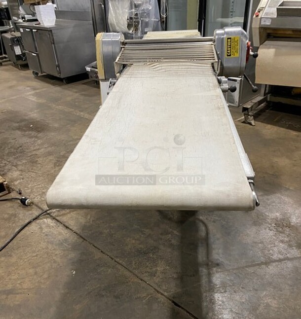 Seewer Rondo Metal Commercial Floor Style Reversible Dough Sheeter! MODEL SSO64C SN: A6019004 - Image 2 of 12
