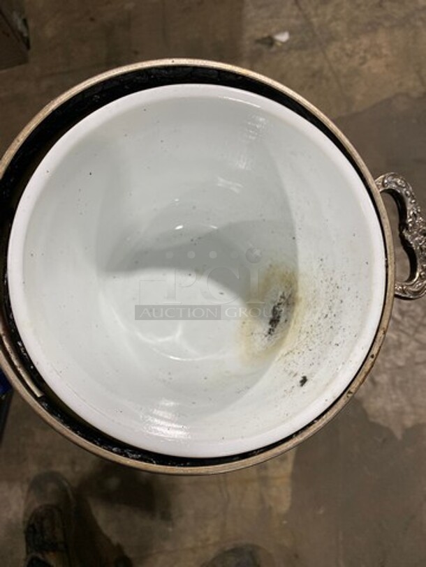 Stainless Steel Dairy Pitcher And Cup! 3x Your Bid! - Image 4 of 4
