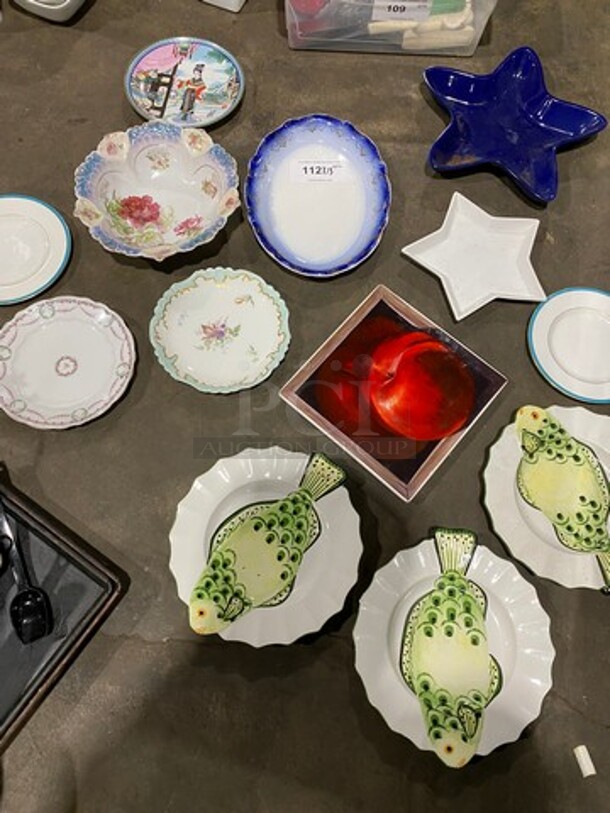 Assorted Style Decorative Platters! 13x Your Bid! - Image 2 of 12