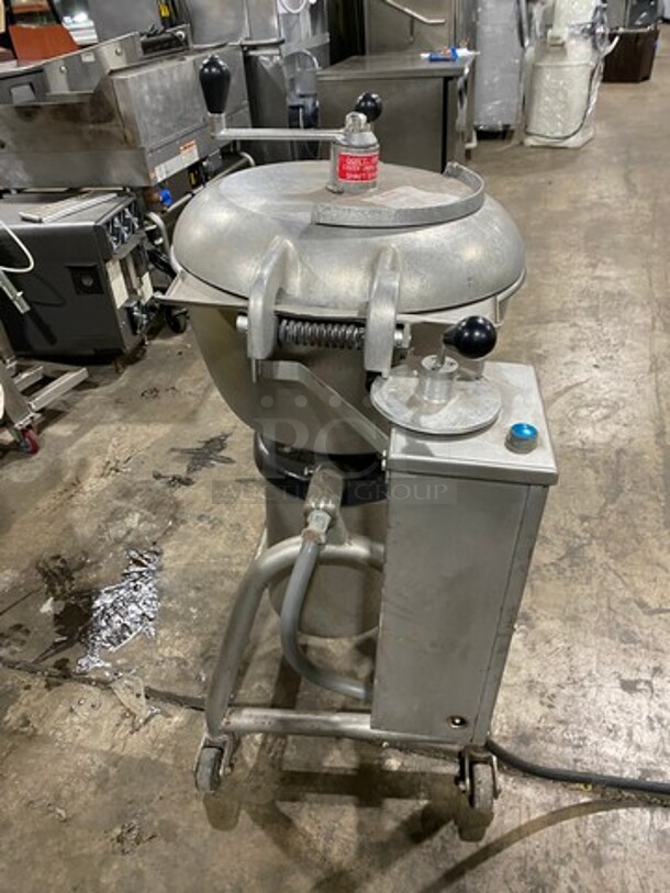 West Glen Commercial Vertical Cutter/Mixer/Mincer! All Stainless Steel! On Legs! Model: WGM445 SN: KJ200144 208V 60HZ 3 Phase - Image 2 of 9