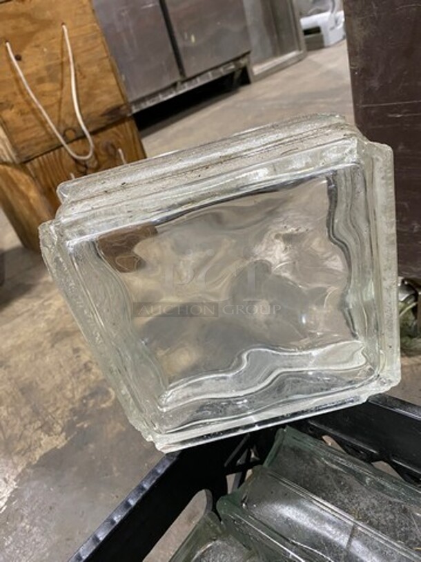 NICE! Decorative Wavy Glass Block And Blue Block Windows! 5x Your Bid! - Image 2 of 5