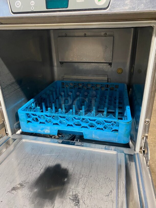 Sweet! LATE MODEL Hobart Commercial Under The Counter Dishwasher! With Dish Rack! All Stainless Steel! Model LXER Serial 231186908! 120/208-240V 1Phase! - Image 5 of 11