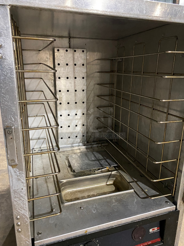 Carter Hoffmann Commercial Heated Holding Cabinet! Single View Through Door! Stainless Steel Body! On Casters! - Image 5 of 9