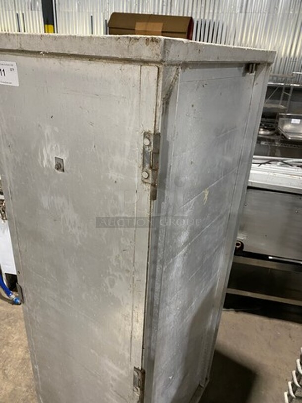 Commercial Single Door Enclosed Pan Rack! Solid Stainless Steel! On Casters! - Image 8 of 8