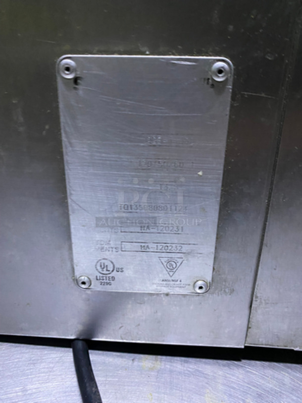 Star Holman Commercial Countertop Electric Powered Conveyor Toaster Oven! All Stainless Steel! Model: QCS01350 SN: TQ0350808D1124 120V 60HZ 1 Phase - Image 8 of 9