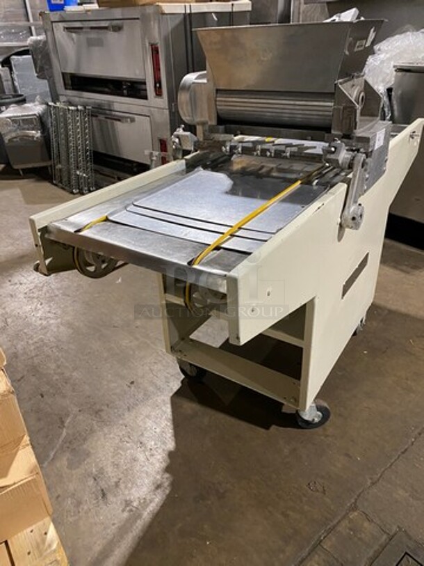 WOW! Champion Commercial Electric Powered Cookie Depositor! With 3 X Dye's! On Casters! WORKING WHEN REMOVED! Model: 65SETL SN: 01020 115V 60HZ 1 Phase - Image 2 of 12