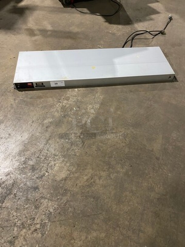 NICE! Hatco Commercial Electric Powered Glo Ray Undershelf Plate Warmer! Model: GRAH48D SN: 4197191344 120V 60HZ 1 Phase