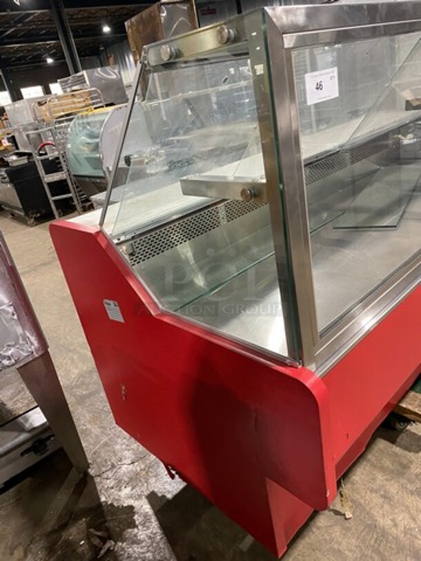 RPI Commercial Refrigerated Deli/ Bakery Display Case Merchandiser! With Straight Front Glass! With Rear Access Doors! With Commercial Cutting Board! Model: SCXMD96RM3 SN: 09186482 115/208/230V - Image 4 of 9