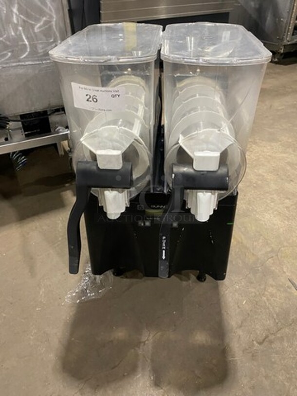 Bunn Commercial Countertop 2 Flavor Slushie/ Frozen Beverage Dispenser! Model: ULTRA2 SN: ULTR244197 120V 60HZ 1 Phase - Image 1 of 9