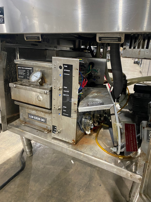 CMA Commercial Glass Washer! All Stainless Steel! On Legs! Model: GW-100 120V 60HZ 1 Phase - Image 6 of 8