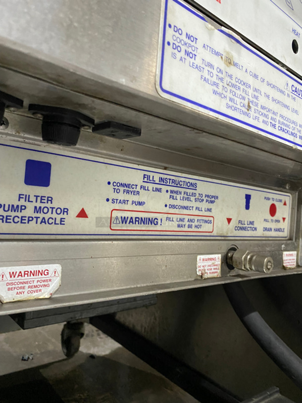 Henny Penny Commercial Electric Powered Pressure Fryer! All Stainless Steel! On Casters! Model: PF180 SN: KP017IG 115V 60HZ 1 Phase - Image 9 of 11