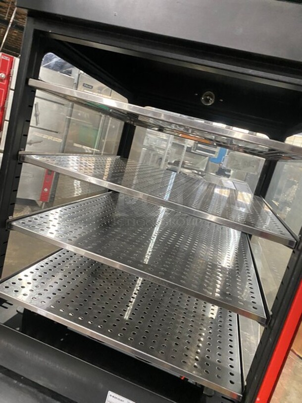 2019 Late Model! Hebvest Countertop Hot Display Case Merchandiser! Model PD04HT Serial C851903018-UF7W! 120V 1 Phase! - Image 5 of 9