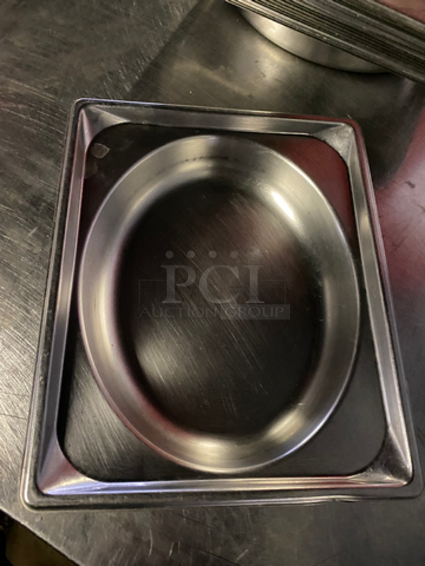 Stainless Steel Food Serving/Showcase Pan! Great For Displaying Salads & Ready To Eat Foods! 13x Your Bid! - Image 5 of 5