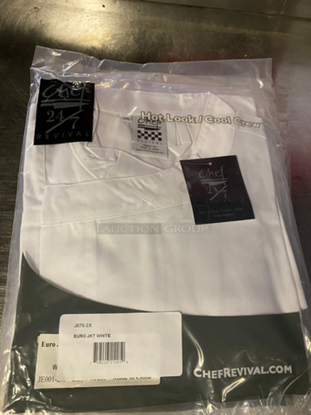 Chef Revival White Chefs Jacket! 8x Your Bid! - Image 2 of 4