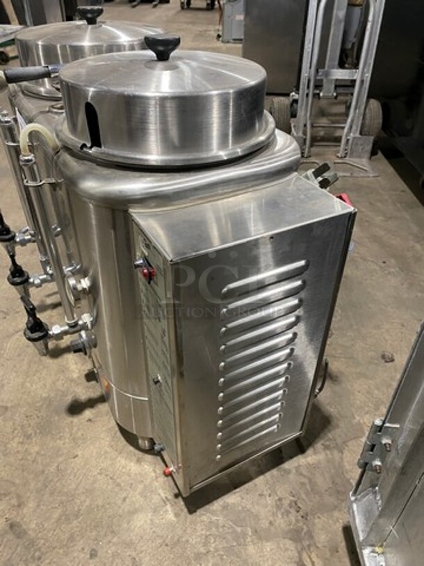 Curtis Commercial Countertop Dual Automatic Coffee Urn! All Stainless Steel! On Small Legs! Model: RU300 - Image 2 of 12