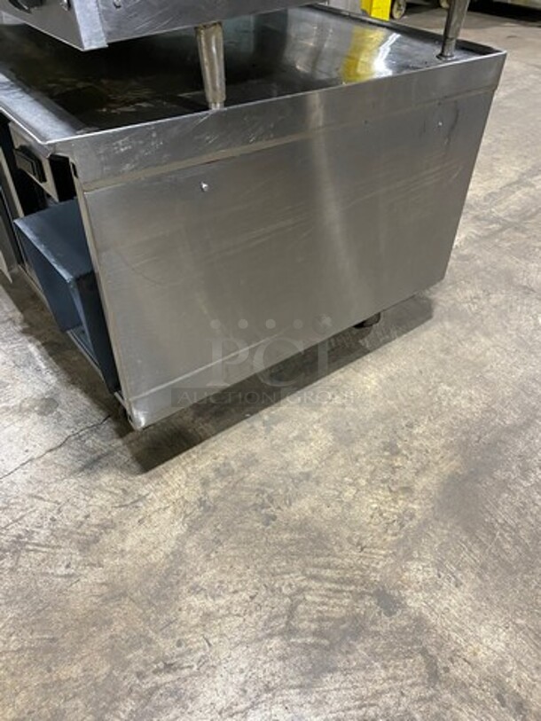 Randell Commercial 48 Inch Refrigerated Chef Base! With 2 Drawer Storage Space! All Stainless Steel! On Casters! Model: 20048SC SN: W13813161 115V 1 Phase - Image 3 of 8