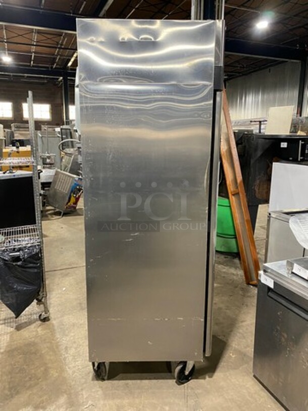Turbo Air Commercial Single Door Reach In Freezer! All Stainless Steel! On Casters! Model: M3F241 SN: M3F2L7Z126 115V 60HZ 1 Phase - Image 3 of 9