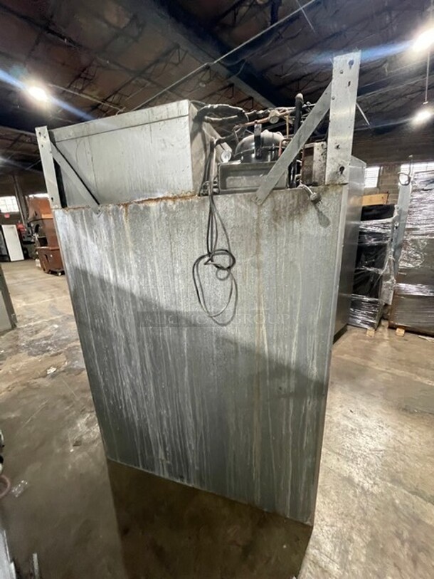 Victory Commercial 2 Door Reach In Freezer! All Stainless Steel! With Poly Coated Racks! 115V 1 Phase!  - Image 4 of 11