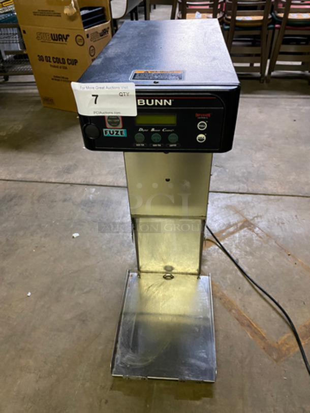 Bunn Commercial Countertop Iced Tea Machine! Stainless Steel Body! Model: ITCBDV29TRK SN: ITCB026130 120V 60HZ 1 Phase - Image 1 of 8