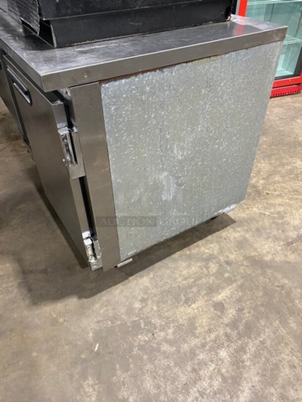 Leader Commercial Refrigerated 2 Door Lowboy! With Poly Coated Rack! All Stainless Steel! On Casters! Model: LB48SC SN: PW11M1802B 115V 60HZ 1 Phase - Image 2 of 8
