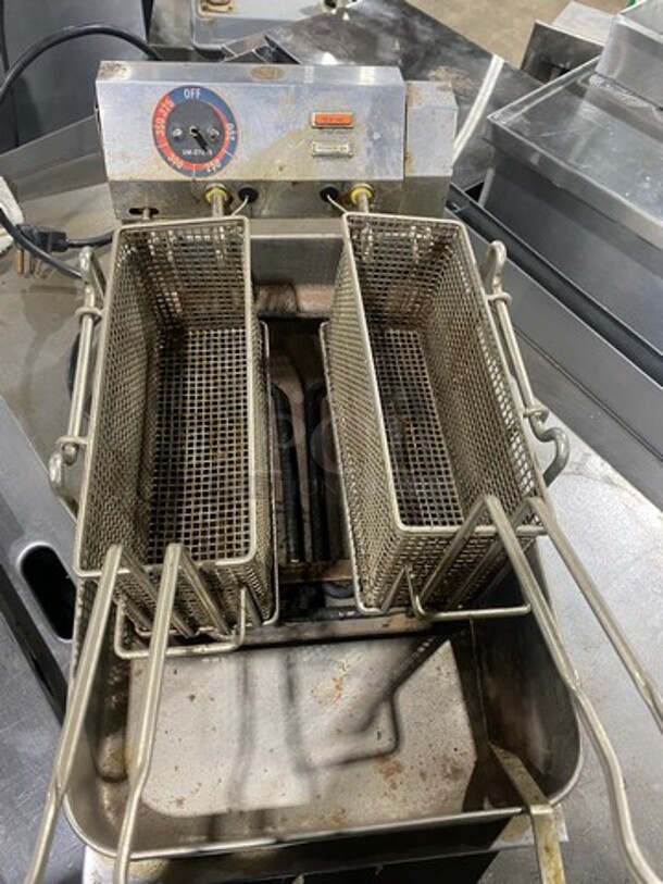 Star Max Countertop 15lb Single Pot Electric Powered Deep Fryer! All Stainless Steel! Model 515ED Serial 5ED00457! 208/240V! - Image 5 of 11