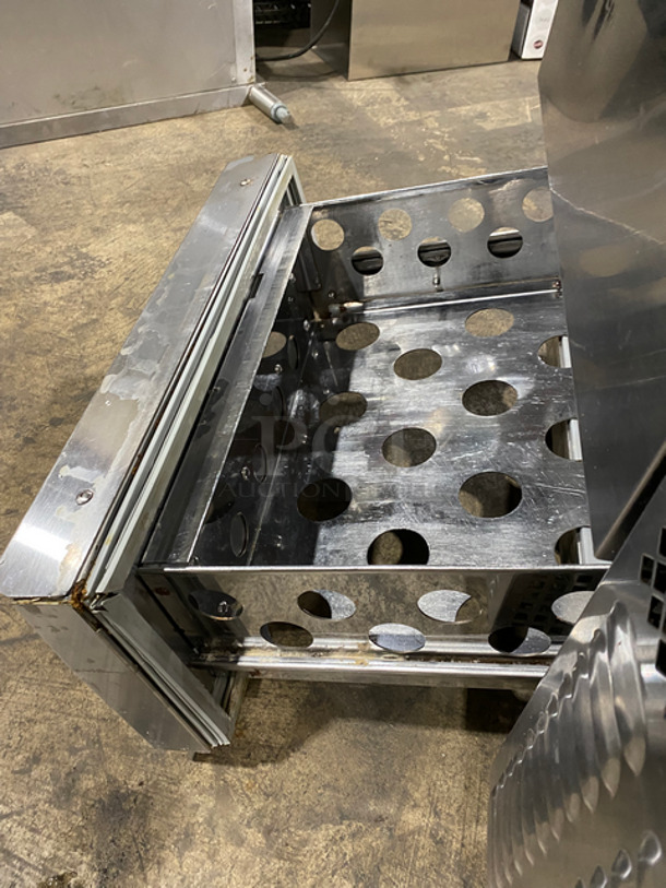Continental Commercial Refrigerated 2 Drawer Chef Base! All Stainless Steel! On Casters! - Image 6 of 8