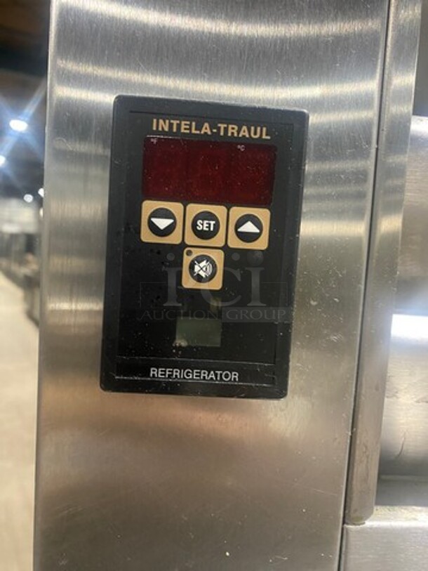 COOL! Traulsen Commercial Split Doors Reach In Refrigerator! With Racks! All Stainless Steel! On Casters! Model: AHT232NUTHHS SN: T079160C01 115V 60HZ 1 Phase - Image 8 of 10