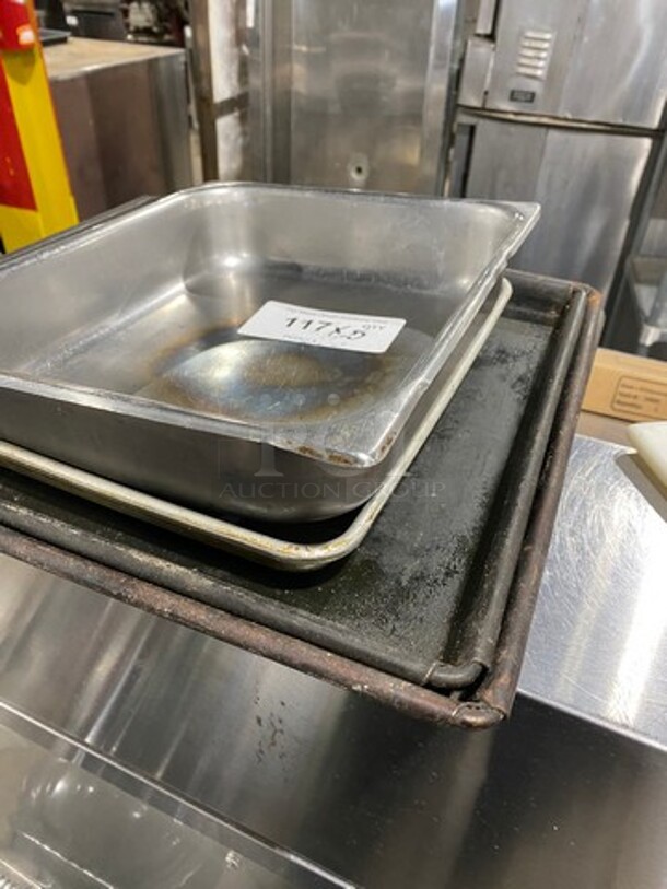 Assorted Size Metal Baking Sheet Pans! 5x Your Bid! - Image 2 of 7