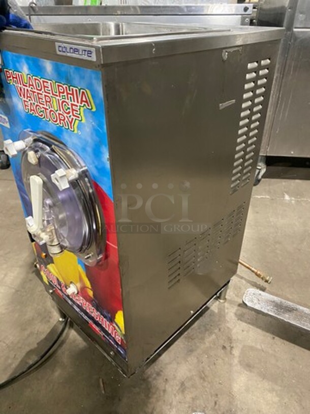 Coldelite Commercial Countertop Slushie/ Frozen Beverage Dispenser! Model: UC151 SN: N427201 115V 60HZ 1 Phase - Image 4 of 9