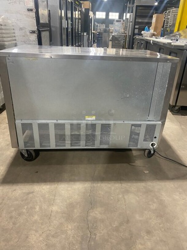 Beverage Air Commercial 2 Door Lowboy/Worktop Cooler! All Stainless Steel! On Casters! Model: UCR48A 115V 60HZ 1 Phase - Image 3 of 9