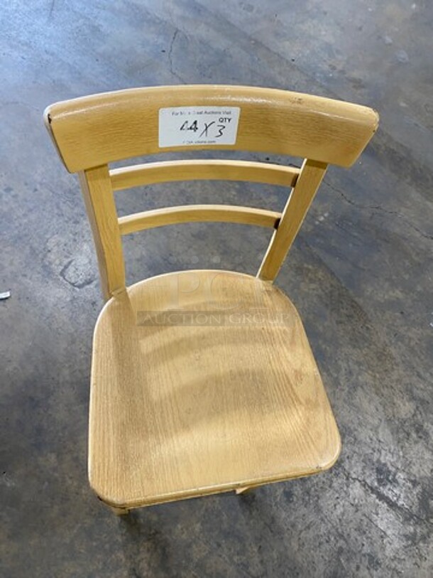 Brigadoon Heavy Duty Metal With Wooden Pattern Finish Bar Height Chairs! 3x Your Bid! - Image 5 of 8