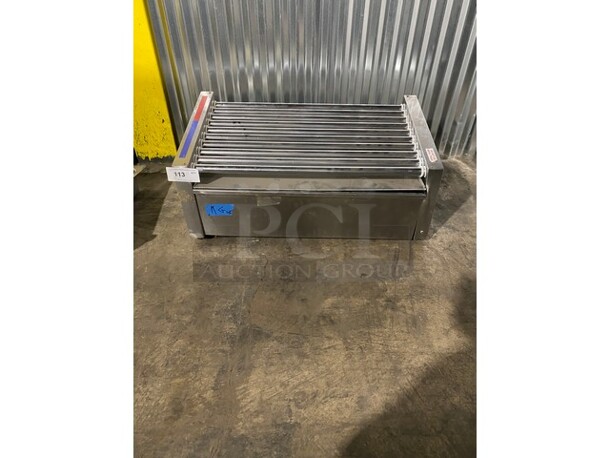 APW Wyott Commercial Countertop Hot Dog Roller Grill! All Stainless Steel! Model HR50SBW Serial 8205917080002! 120V 1Phase! - Image 1 of 8
