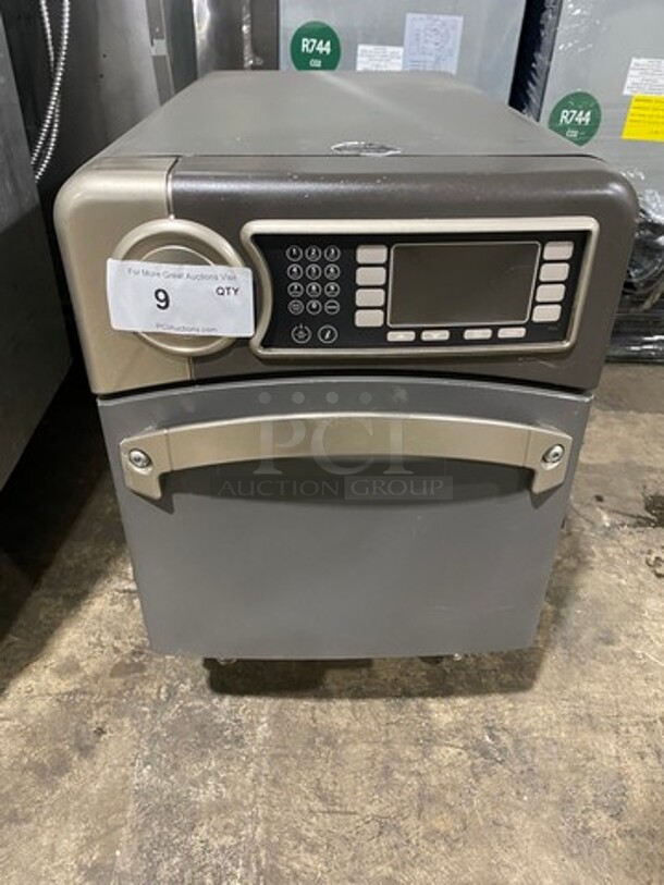 LATE MODEL! 2016 Turbo Chef Commercial Countertop Rapid Cook Oven! On Small Legs! Model: NGO SN: NGOD27641 208/240V 60HZ 1 Phase - Image 1 of 8